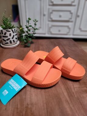 Reef Water Vista Orange Double-Strap Sandals